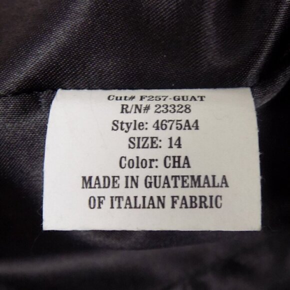 Kristen Blake Studio Collection Long Coat Size14 Virgin Wool Cashmere Blend - Picture 6 of 6